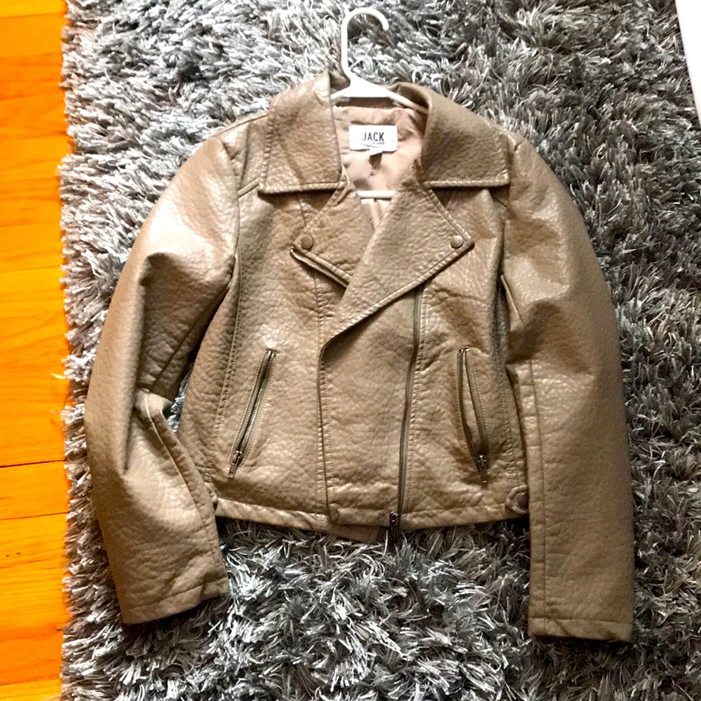 Leather jacket